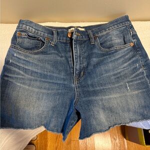 Madewell Blue Jean Shorts